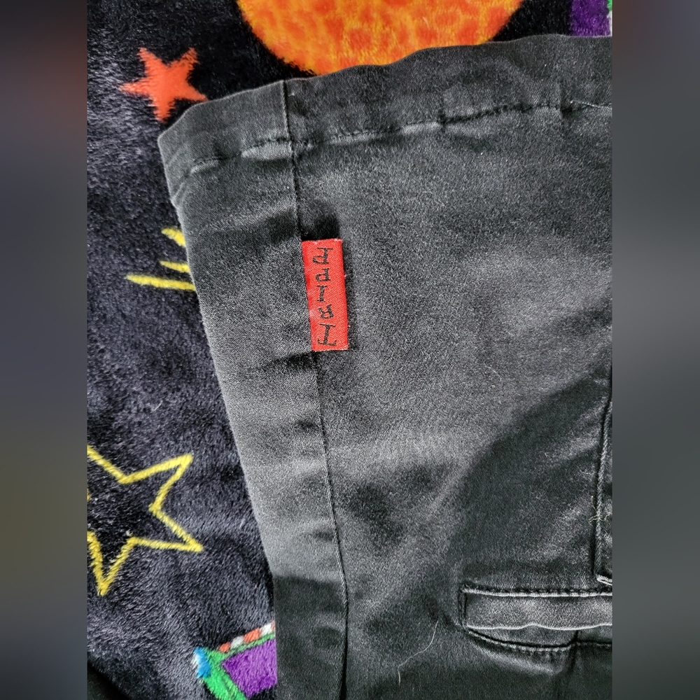 Tripp NYC VINTAGE 2X Black Button-Up Jacket with Lace Details - Picture 7 of 16